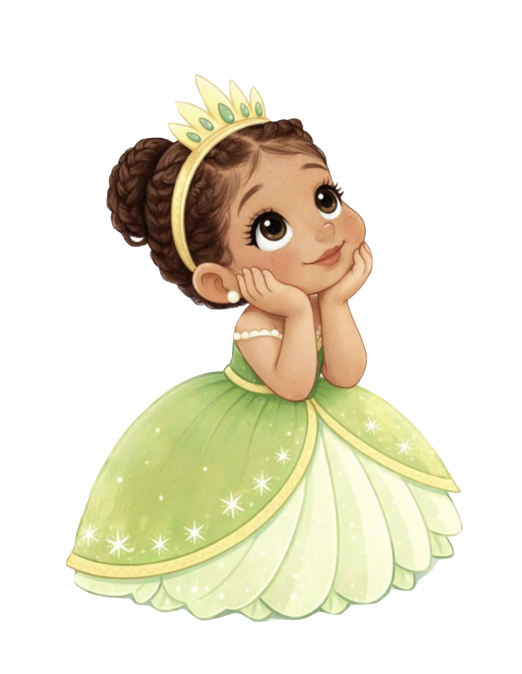 Princesa Tiana soñando